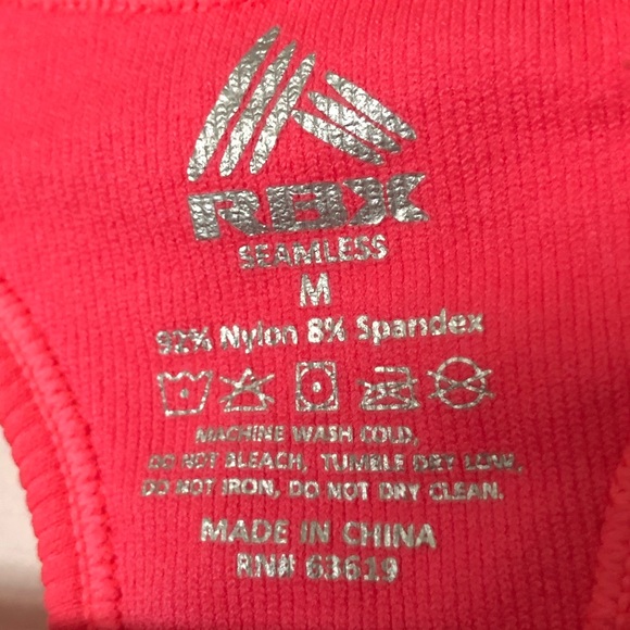 RBX Sports Bra - Hot Pink - Size Medium - Picture 5 of 5